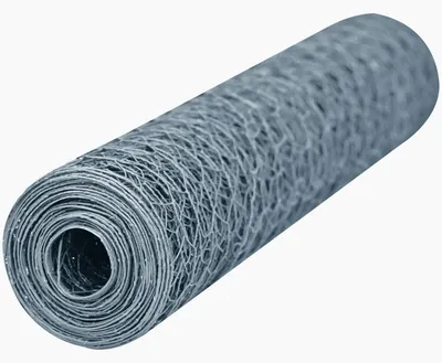 Produktbild von Windhager Maschendrahtzaun 5x1 m Viereckgeflecht Hasendraht Drahtgitter MW 13 mm