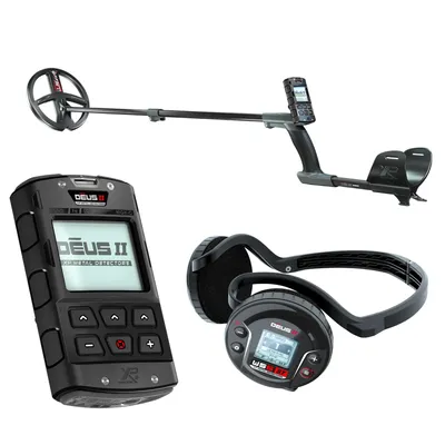 Produktbild von XP DEUS 2 II 22 FMF RC WS6 ST Metalldetektor, 22cm Suchspule, WS6 ST Kopfhörer (DEUS2-22FMFRCW6STG)