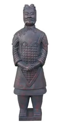 Produktbild von Deko Figur Statue Skulptur 50cm Figuren Statuen Skulpturen China Soldat Garten
