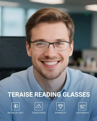 Obrázek produktu pro Brýle na ochranu očí před modrým světlem, 4 kusy, vhodné pro počítače a mobilní telefony