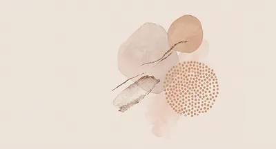 Produktbild von Tadessi Fototapete | Modern | 5.00 m x 2.70 m | Rosa | Beige | Wandbild | Digitaldruck