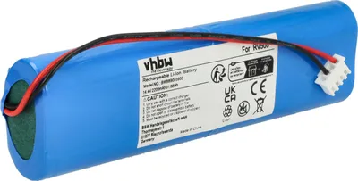 Produktbild von vhbw Akku Ersatz für Chuango CL059 für Saugroboter Blau (2200 mAh, 14,4 V, Li-Ion)