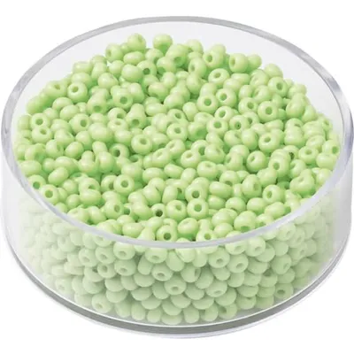 Produktbild von KNORR PRANDELL 213104435 Böhmische Rocailles Ø 25 mm Glas maigrün