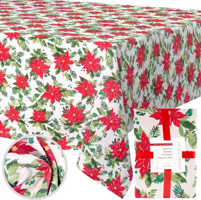 Immagine prodotto di Tovaglia Natale tovaglia antimacchia tovaglia natalizia 220x150 cm