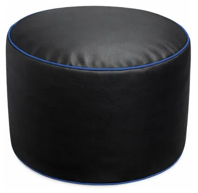 Produktbild von Gaming Fußhocker Kunstleder BANANAIR 50x30 cm blau