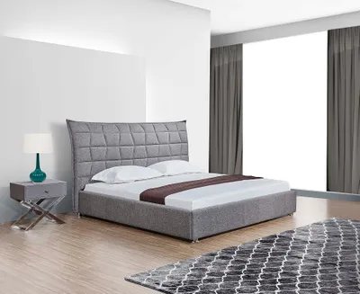 Produktbild von Bett Leder Design Doppel Luxus Modernes JVmoebel