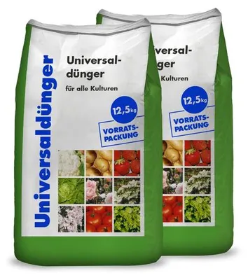 Produktbild von Universaldünger für Zier- und Nutzpflanzen, 25 kg – ausgewogener Mehrnährstoffdünger