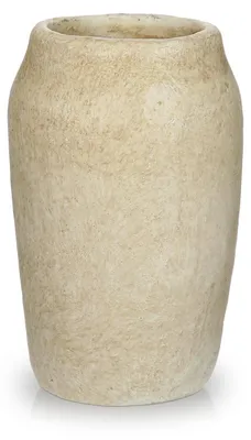 Produktbild von Keramikvase 17,5 cm, Creme, Steingut, für Pampasgras