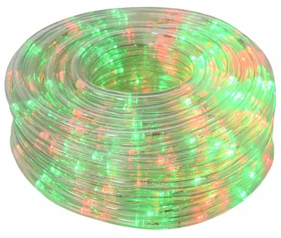 Produktbild von vidaXL LED-Weihnachtslichtschlauch 2400 LEDs Rot, Grün 100 m