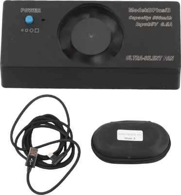 Zdjęcie produktu dla Wentylator chłodzący do kamery Abs Silent Typ C z akumulatorem, przenośny cooler do transmisji na żywo dla A7M3 A7M4 A6400 A6000 A7RIII Flip Screen