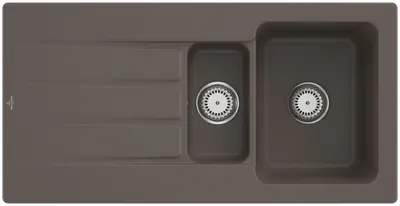Produktbild von Villeroy & Boch Keramikspüle 336501TR, Architectura 60 XR Einbauspüle - inkl.