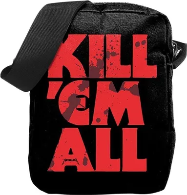 Produktbild von Metallica Kill Em All Blood Crossbody Tasche Black