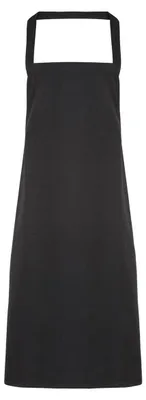 Produktbild von Premier - Latzschürze, Baumwolle LT3023 (Einheitsgröße) (Schwarz)