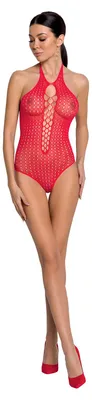 Productafbeelding van Passion - Damen Bs088, Rood Body, Één Maat