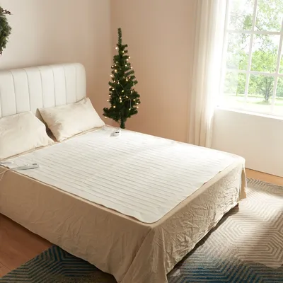 Produktbild von Heizdecke 160x140cm Wärmedecke Wärmeunterbett elektrisch Heiz Decke [casa.pro]