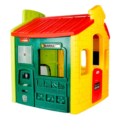 Obrázek produktu pro Little Tikes Town playhouse, Domeček na podlahu, 1,5 rok/roky, 1 dveře/dveří, Zelená, Červená, Žlutá
