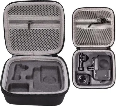 Produktbild von Ausrüstungsbox für Actionkameras - Reisekoffer mit robustem, wasserdichtem Schutzmantel und Weitwinkelzubehör.