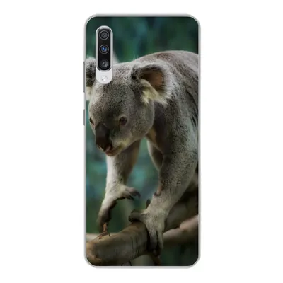 Produktbild von MuchoWow® Handyhülle Schutzhülle Hülle für Samsung Galaxy A70 Koala - Baum - Klettern - Kinder - Jungen - Mädchen Silikon Softcase Handy Hülle - Schutzhaube