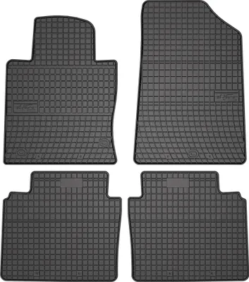 Zdjęcie produktu dla Dywaniki gumowe do Hyundai Sonata VII 2014-2019 – 4 szt., czarne, dopasowane