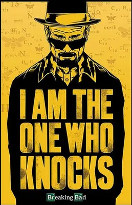Produktbild von Breaking Bad Poster I am the one who knocks + Ü-Poster