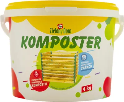 Zdjęcie produktu dla Komposter, nawóz kompostujący 4 kg ZielonyDom