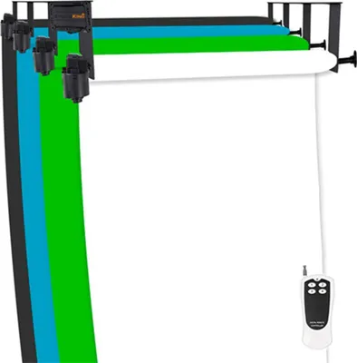 Produktbild von StudioKing Elektrisches Hintergrundsystem B-4WE für 4 Rollen