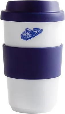 Produktbild von KAHLA Becher 0,40 l + Trinkdeckel Ahoi Marie Hafenliebe 2DH186A44179C