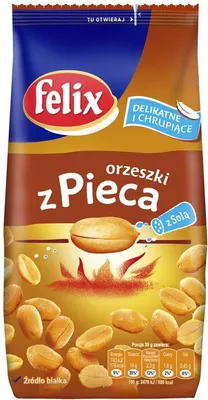 Zdjęcie produktu dla Felix Orzeszki Z Pieca Z Solą 380 G