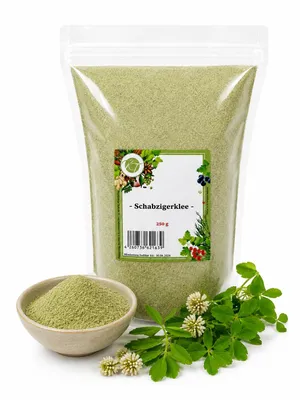 Produktbild von K T 250 g Schabzigerklee gemahlen Käseklee Brotklee Brotgewürz - 1A Qualität