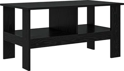 Produktbild von "WINTER SALE"Couchtisch - Wohnzimmer Tisch modern - Schwarz Eichen-Optik 90 x 50 x 45 cm Holzwerkstoff - Kaffeetisch NEU8892519