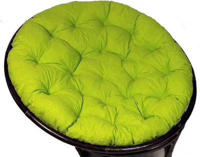 Produktbild von Polster für Papasansessel , Auflage , Ersatzpolster Papasan D 130 cm , Stoff Loneta hell grün