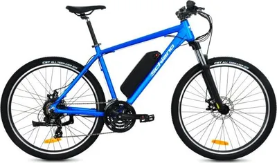 Immagine prodotto di F.lli Schiano Mtb 27,5" - Mountain E-Bike, Telaio Alluminio, Ruote 27,5", Cambio 21 Velocità, Motore 250 W, Batteria 36V x 10,4 Ah - Colore Blu