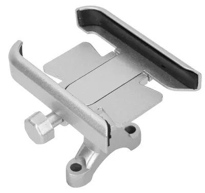 Immagine prodotto di Supporto universale per cellulare da manubrio per moto e biciclette (argento)