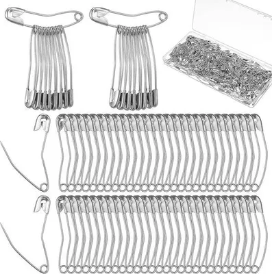 Produktbild von Gebogene Sicherheitsnadeln 38mm für Handwerk und Nähen