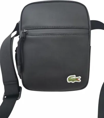 Produktbild von Lacoste Flat Crossover Umhängetasche Schwarz