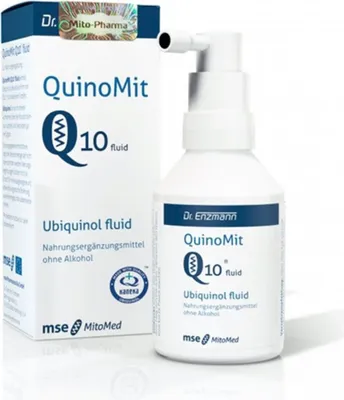 Produktbild von Dr. Enzmann Nahrungsergänzungsmittel Quinomit Q10 Fluid, BI5250