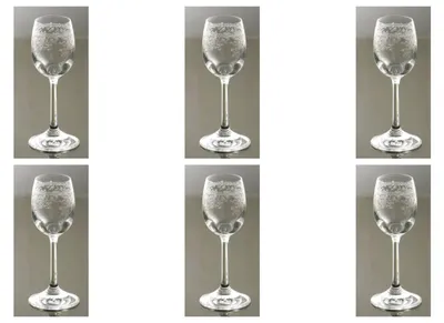 Produktbild von 6er Set Cordial Likörgläser LUCCA mit Pantographie-Dekor für 60ml Paul Nagel