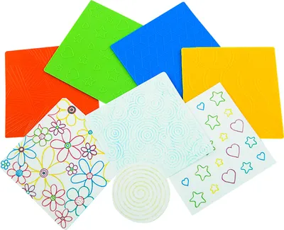 Produktbild von EDUPLAY 370096 Muster-Prägeplatten Motive