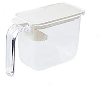 Image de Pots en plastique pour herbes aromatiques, avec couvercle et cuillère