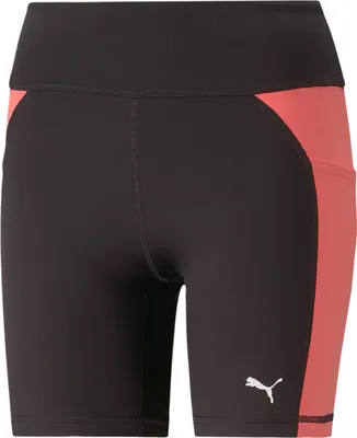 Produktbild von PUMA Fit 5" enge Shorts Damen 51 - puma black/loveable S