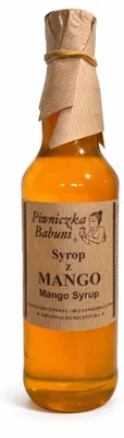 SYROP Z MANGO 500ML PIWNICZKA BABUNI