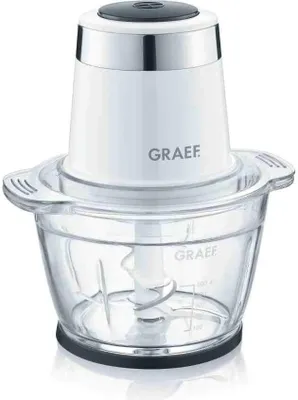 Obrázok produktu pre Graef CH502EU, Čierna, Syr, Dary, Mäso, Zelenina, Nerezová oceľ, Sklo, 1 L, 500 W