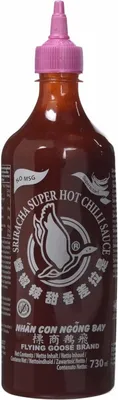 Produktbild von Flying Goose Sriracha Chili Sauce extra scharf ohne MSG 730 ml