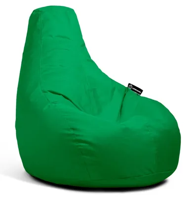 Image de Solidchoice - Fauteuil en forme de haricot, vert, design ergonomique pour intérieur et extérieur