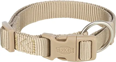 Produktbild von TRIXIE Premium Halsband, 30–45 cm, sand