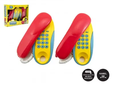 Produktbild von Telefone Zimmer - Zimmer Kunststoff batteriebetrieben 2pcs Entfernung 8m