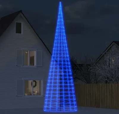 Productafbeelding van Maison Exclusive - LED kerstboom, 3000 LED's, blauw, 800 cm