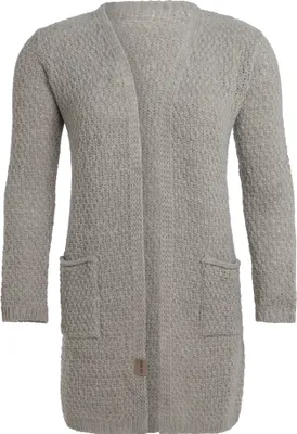 Produktbild von Knit Factory Luna Strickjacke - Iced Clay - 36/38