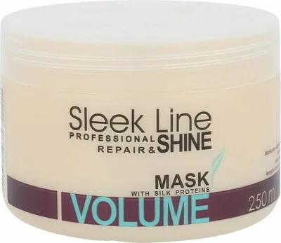 Image de Sleek Line Masque capillaire à la soie, 250 ml