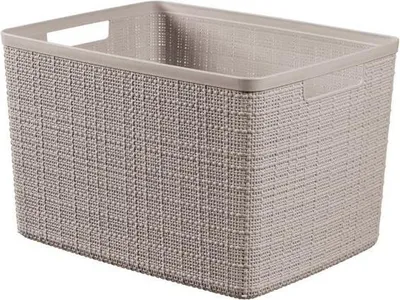 Zdjęcie produktu dla Pojemnik Curver Jute L 20L taupe